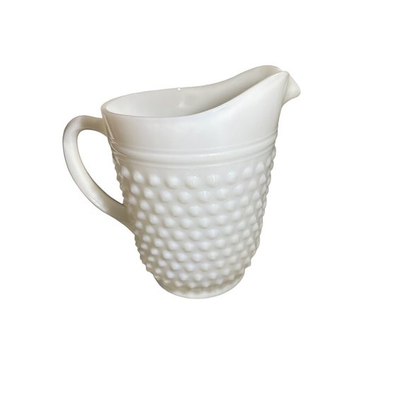 Fenton Dining Vintage Fenton Milk Glass Pitcher Made In The Usa